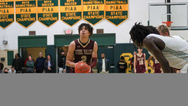 Cruce Brookins Steel Valley biys basketball Brentaro Yamane